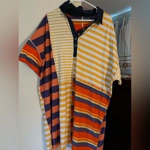 Free People T Shirt Dress